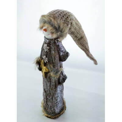 Zimowa figura bałwan
